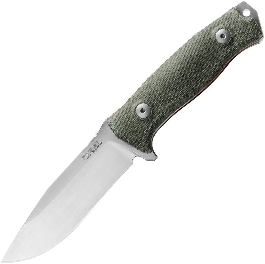 LionSTEEL M5 Fixed Blade Green Micarta M5 CVG by LionSTEEL