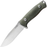 LionSTEEL M5 Fixed Blade Green Micarta M5 CVG by LionSTEEL