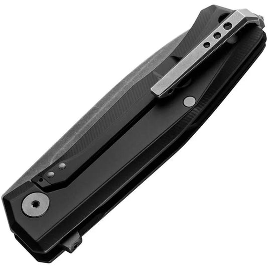 LionSTEEL Myto Framelock Folding Knife M390 Blade Aluminum Handle Black PVD Coated Glassbreaker EDC by LionSTEEL