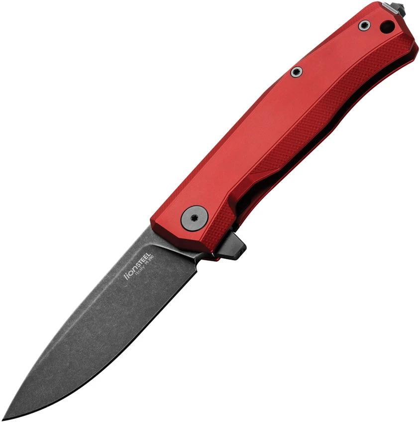 LionSTEEL Myto Framelock Aluminum Red MT01A RB by LionSTEEL