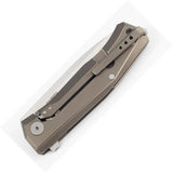 LionSTEEL Myto Framelock Bronze MT01 BR Premium EDC Enthusiasts Knife With M390 Blade And Titanium Handle by LionSTEEL