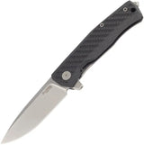 LionSTEEL Myto Framelock Premium CF EDC Knife With Bohler M390 Blade Carbon Fiber Handle Extended Tang by LionSTEEL
