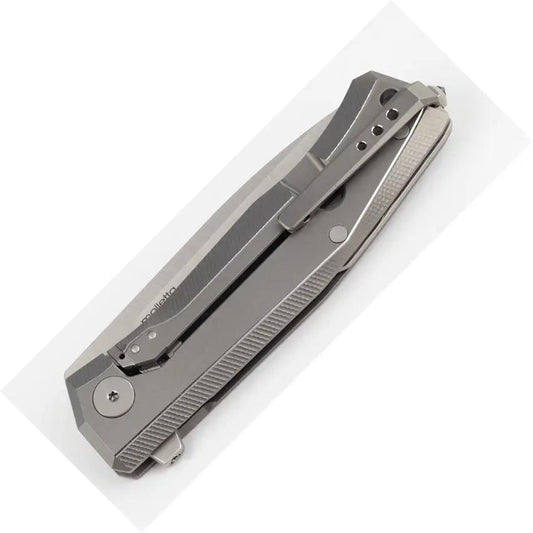 LionSTEEL Myto Framelock Premium CF EDC Knife With Bohler M390 Blade Carbon Fiber Handle Extended Tang by LionSTEEL