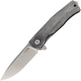 LionSTEEL Myto Framelock Knife With Black Micarta Handle And Glass Breaker M390 Blade EDC by LionSTEEL