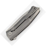 LionSteel Myto Framelock Knife Green Micarta MT01 CVG Titanium Back Handle Extended Tang M390 Blade For EDC Enthusiasts by LionSTEEL