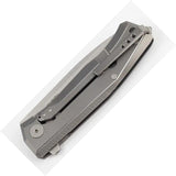 LionSteel Myto Framelock Knife Natural Micarta MT01 CVN M390 Satin Blade With Titanium Back Handle For EDC Enthusiasts by LionSTEEL