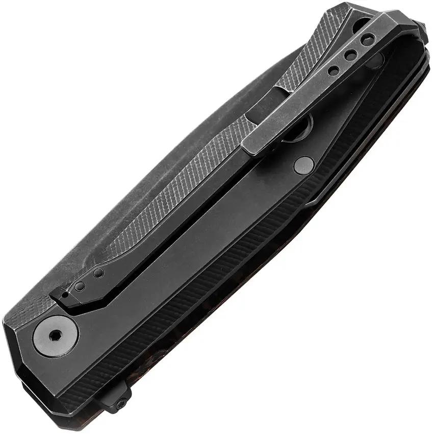 LionSteel Myto Framelock Snake Skin MagnaCut EDC Knife For Collectors And Tactical Enthusiasts by LionSTEEL