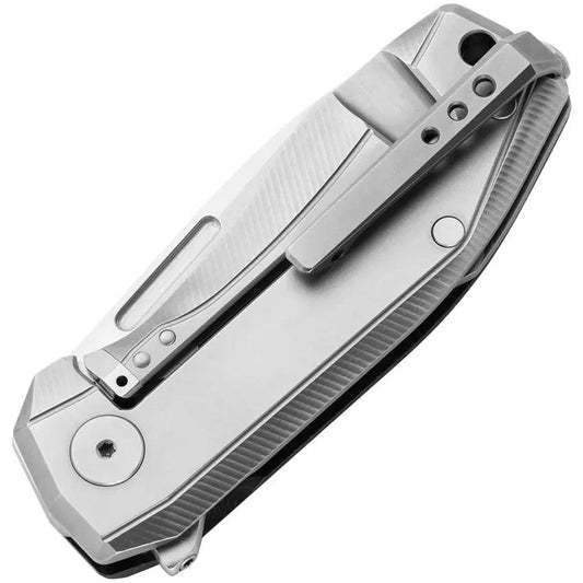 LionSteel Nano Framelock Carbon Fiber NA01 CF Knife With MagnaCut Blade Titanium Back EDC For Knife Enthusiasts by LionSTEEL