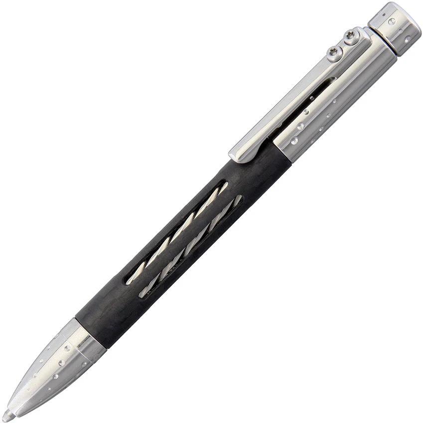 LionSTEEL Nyala Pen Carbon Fiber Silver NY FC GYS by LionSTEEL