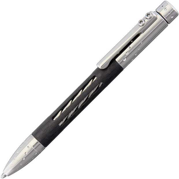 LionSTEEL Nyala Pen Carbon Fiber Silver NY FC GYS by LionSTEEL