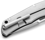 LionSTEEL Q4TTRO Framelock CF Premium MagnaCut Knife For EDC Enthusiasts With Carbon Fiber Handle And Titanium Back by LionSTEEL