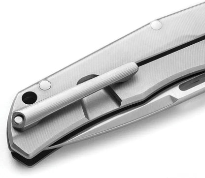 LionSteel Q4TTRO Framelock Knife MagnaCut Blade G10 Titanium Back Handle EDC Enthusiasts by LionSTEEL