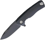 LionSteel Rok Framelock Knife With M390 Blade Black Aluminum Handle For Edc Enthusiasts Hwayl Clip Flipper Tab by LionSTEEL