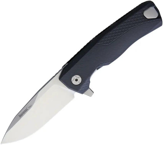LionSTEEL ROK Framelock Premium EDC Knife With HWAYL Pocket Clip M390 Blade Black Aluminum Handle Removable Flipper by LionSTEEL