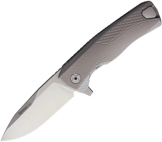 LionSTEEL ROK Titanium Framelock Gray ROK G by LionSTEEL