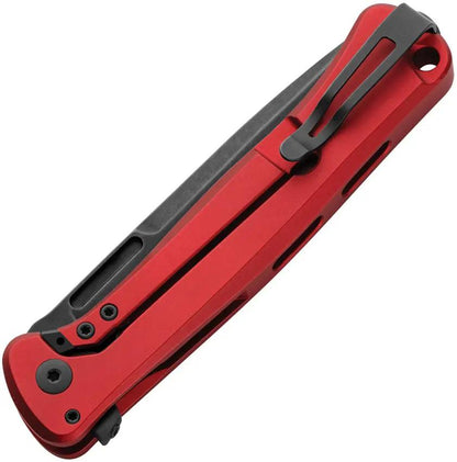 LionSTEEL Skinny Framelock Knife Red Aluminum Handle with CPM MagnaCut Blade for EDC Enthusiasts by LionSTEEL