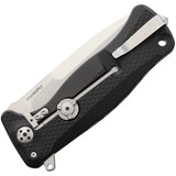 LionSTEEL SR11 Framelock Knife Satin Sleipner Tool Steel Drop Point EDC Tactical by LionSTEEL