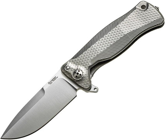 LionSTEEL SR11 Framelock Titanium Gray SR11 G by LionSTEEL