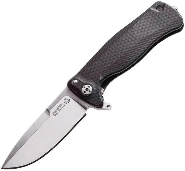 LionSTEEL SR22 Framelock Black Satin SR22A BS by LionSTEEL
