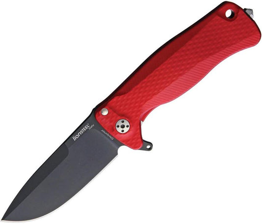 LionSTEEL SR22 Framelock Red SR22A RB by LionSTEEL