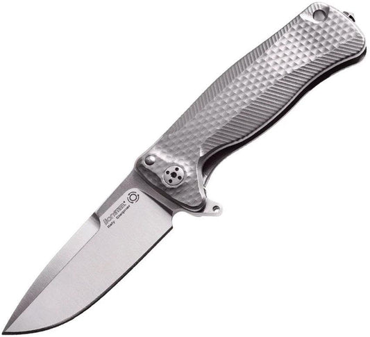 LionSTEEL SR22 Framelock Titanium Gray SR22 G by LionSTEEL