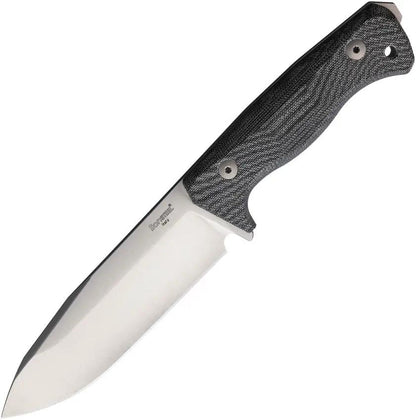 LionSTEEL T6 Fixed Blade Knife With CPM 3V Steel For Outdoor Enthusiasts Black Micarta Handle MOLLE Sheath by LionSTEEL