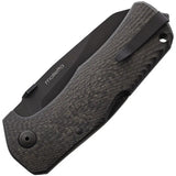 LionSteel TM1 Lockback Knife Premium Carbon Fiber Handle Sleipner Blade Mil Spec Coated For EDC Enthusiasts by LionSTEEL