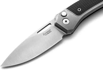 LionSteel Twain Button Lock Folding Knife MagnaCut Blade G10 Titanium Handle EDC by LionSTEEL