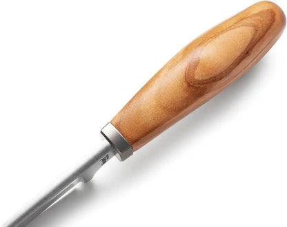 LionSTEEL Willy Fixed Blade Knife Olive Wood Handle M390 Steel Outdoor EDC for Hunters Premium by LionSTEEL