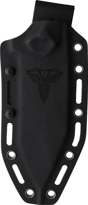 LOTAR Combat KOBRA Gen 6 Sigma King Fixed Blade Knife - 4.75 Inch DLC Coated D2 Tool Steel Recurve by LOTAR Combat