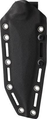Lotar Combat Khaos Revenger Fixed Blade Knife - DLC Coated CPM 3V Tanto Blade With Black G10 Handle by LOTAR Combat