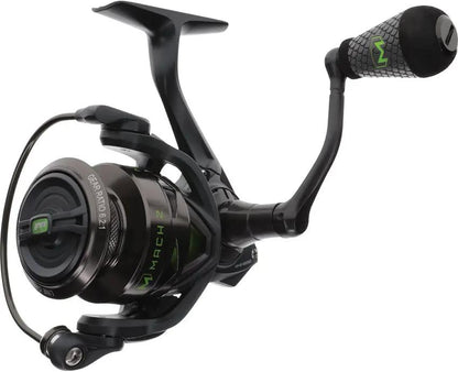 Lew's Mach 2 Spinning Reel Gen 3 MH2-200G3 - 9 Plus 1 Bearings, Aluminum Frame, DuraMax Drag, 6.2:1 Gear by Lew's