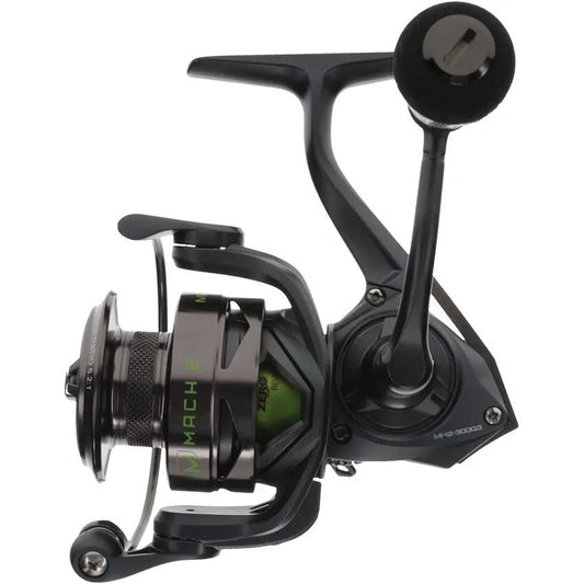 Lew's Mach 2 Spinning Reel Gen 3 MH2-200G3 - 9 Plus 1 Bearings, Aluminum Frame, DuraMax Drag, 6.2:1 Gear by Lew's