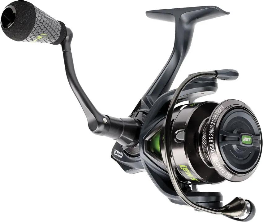 Lew's Mach 2 Spinning Reel Gen 3 MH2-300G3 - High Performance Right Hand Retrieve DuraMax Drag Skeletal Rotor by Lew's