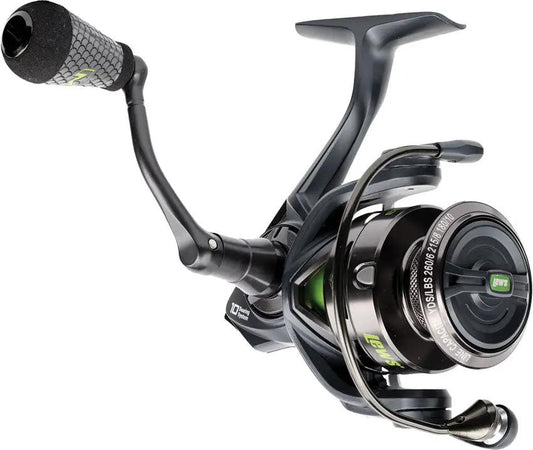 Lew's Mach 2 Spinning Reel Gen 3 MH2-300G3 - High Performance Right Hand Retrieve DuraMax Drag Skeletal Rotor by Lew's