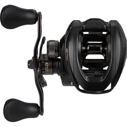 Lews BB1 Pro Baitcast Reel PRO1H Braid Ready One Piece Aluminum Frame Zero Reverse Clutch by Lew's