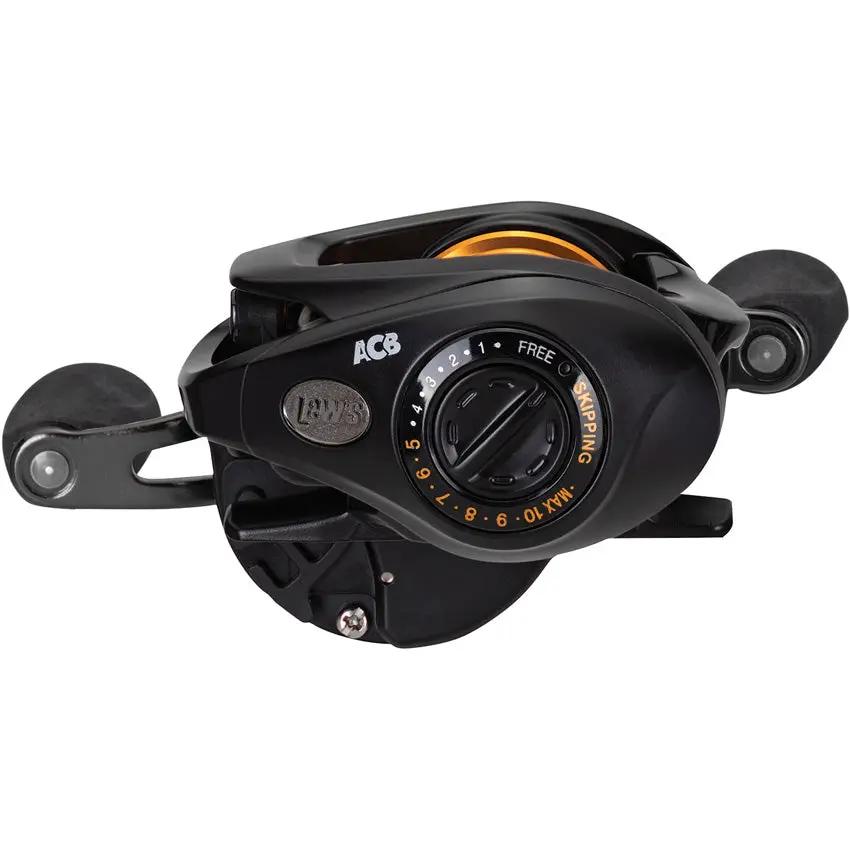 Lew's Skipping Pitching Bait Reel PSP1XH - High Speed 8.3 to 1 Gear with One Piece Aluminum Frame by Lew's