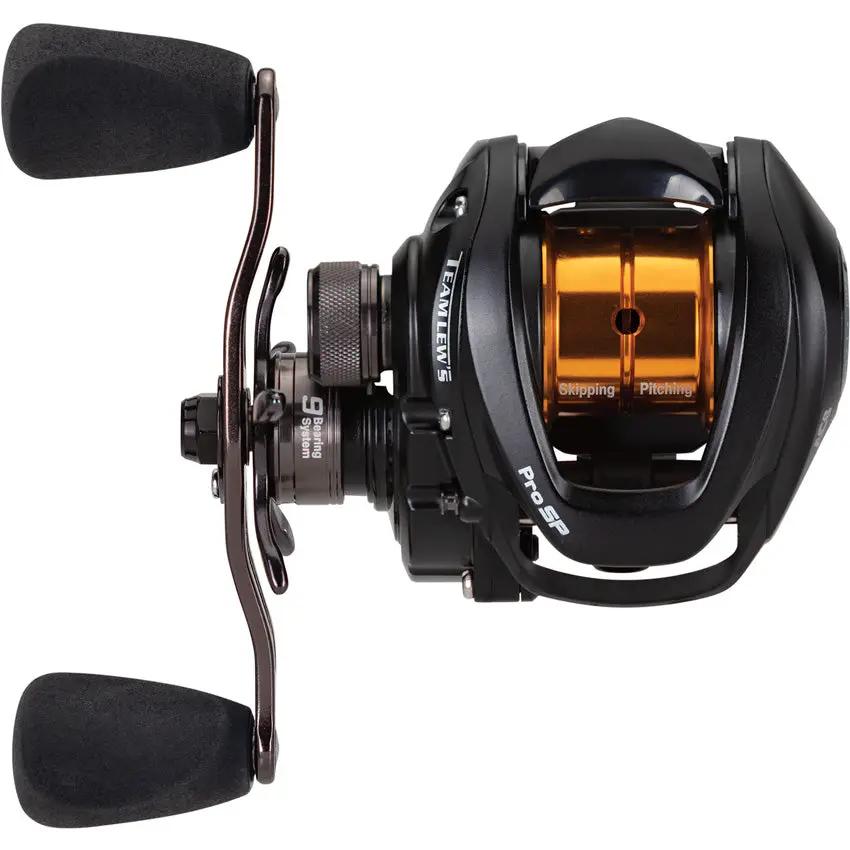 Lew's Skipping Pitching Bait Reel PSP1XH - High Speed 8.3 to 1 Gear with One Piece Aluminum Frame by Lew's
