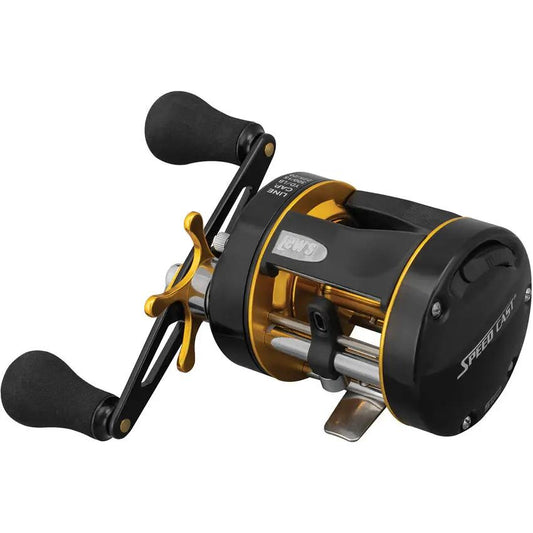 Lew's Speed Cast Round Bait Reel SC600 - Right Hand Retrieve With Carbon Fiber Drag System And 23 Inch Per Turn by Lew's