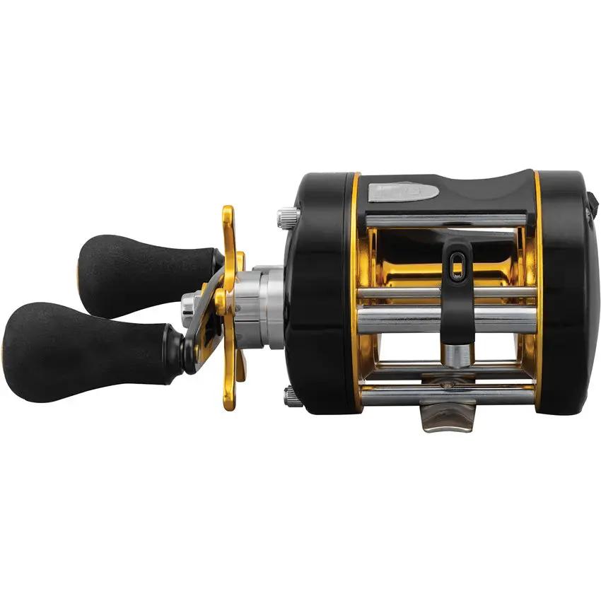 Lew's Speed Cast Round Bait Reel SC600 - Right Hand Retrieve With Carbon Fiber Drag System And 23 Inch Per Turn by Lew's