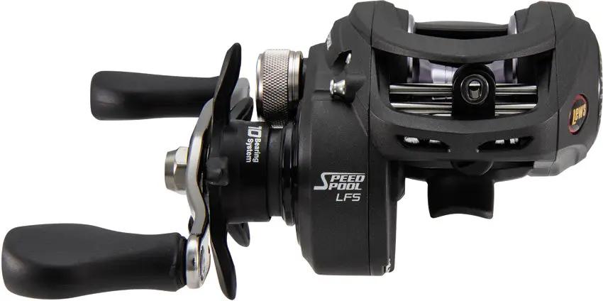 Lew's Speed Spool Baitcast Reel SS1SA - Right Hand Retrieve, Aluminum Frame, 9 Plus 1 Bearings And Magnetic Control by Lew's