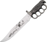 Eagle Bowie Knife 210173 - Nine And Three Quarters Inch Stainless Blade With Eagle Etch And Antique Silver Handle by Miscellaneous
