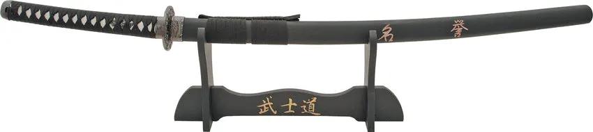 Honor Katana SW-316 - Sharpened Stainless Blade With Simulated Temper Line And Dragon Tsuba by Miscellaneous