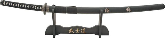 Samurai Spirit Katana SW-317 - Stainless Blade White Rayskin Handle Dragon Tsuba Includes Display Stand by Miscellaneous