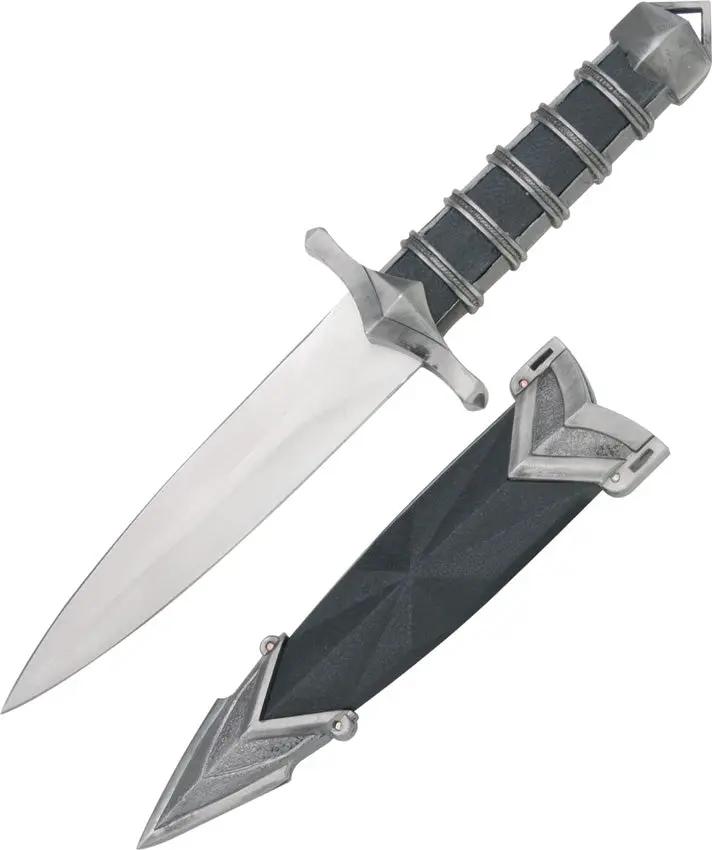 RG Dagger RG-6002 - 9 3/4 Inch Overall, 5 Inch Double-Edge Stainless Blade, Textured Black Handle by Miscellaneous
