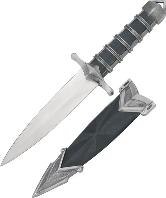 RG Dagger RG-6002 - 9 3/4 Inch Overall, 5 Inch Double-Edge Stainless Blade, Textured Black Handle by Miscellaneous