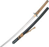 Miscellaneous Handmade Katana SW-367 - Handcrafted Carbon Steel Blade With Blood Groove And Imitation Rayskin by Miscellaneous