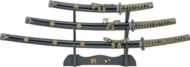 Miscellaneous Three Piece Sword Set YK-58BF4 by Miscellaneous
