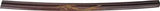 Heritage Forge Shirasaya Sword JL 077BN 440C Stainless Blade, Maroon Lacquer Handle, Engraved Serpent Scabbard by Miscellaneous