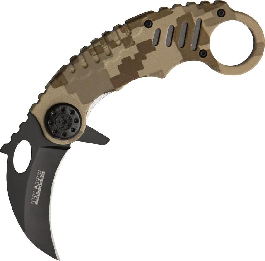 Unbranded Karambit A/O TF-620DM - Four And A Half Inch Closed Linerlock Knife With Two And A Quarter Inch Blade by Miscellaneous